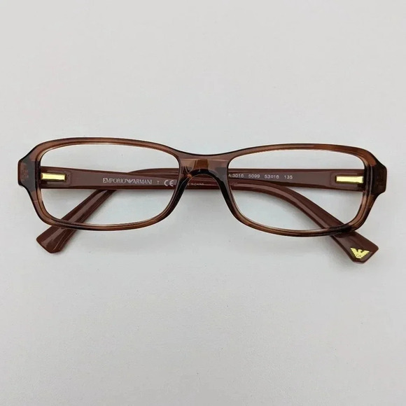 🕶️Emporio Armani EA3016 5099 Eyeglasses 53/16 135 /KAB147🕶️​​ - Picture 1 of 9